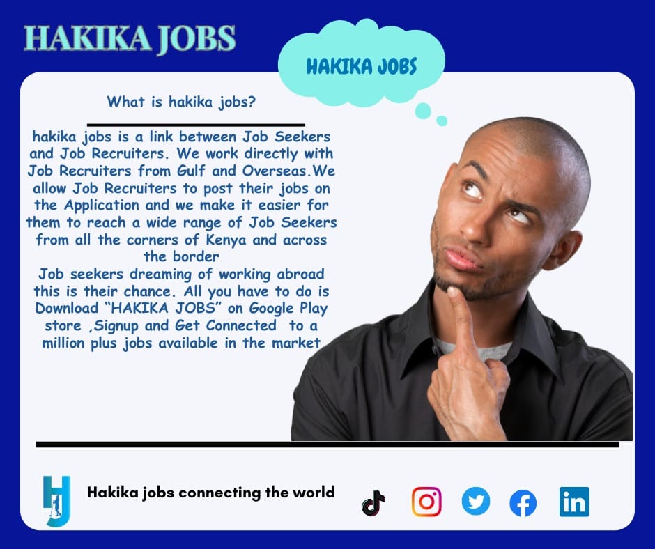 What is Hakika Jobs - Connecting Job Seekers and Recruiters
